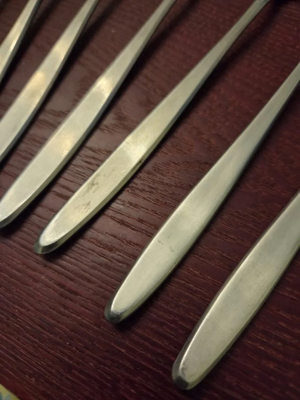 Easterling Rhineland Stainless Flatware Iced Tea Spoon Set 8